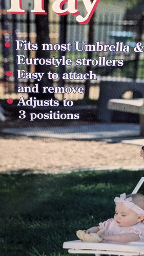 Stroller Tray For Umbrella Or Travel Stroller - Picture 2 of 8
