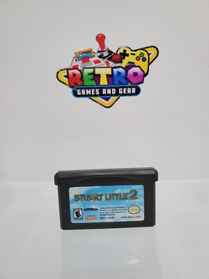 Stuart Little 2 (Nintendo Game Boy Advance, 2002) DS Compatible- Tested GBA