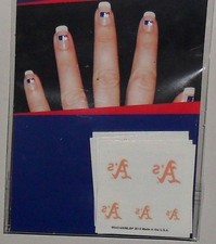 MLB  20 OAKLAND ATHLETICS  FINGERNAIL TATTOOS DECALS FAST FREE SHIPPING