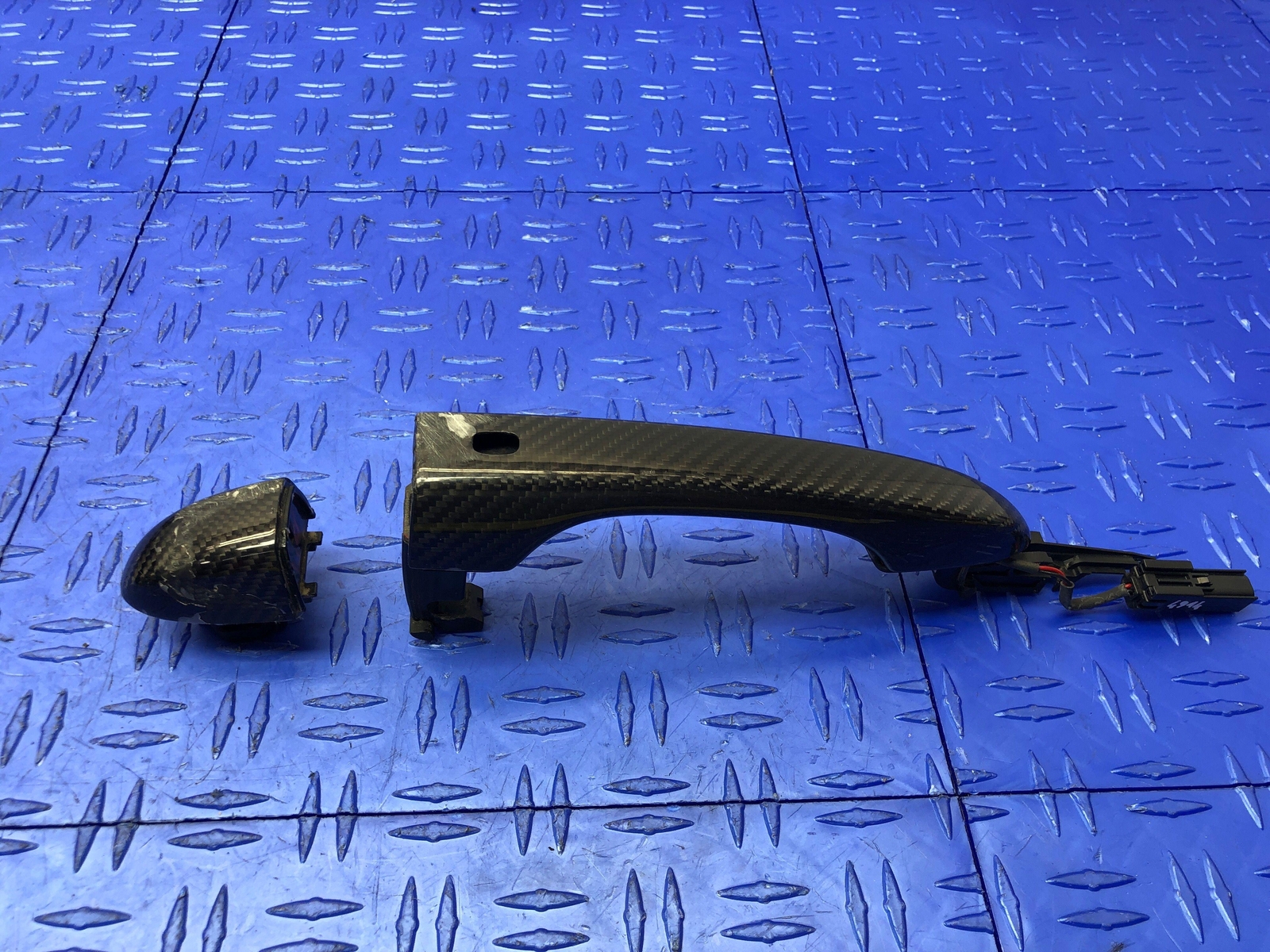 2013-2021 MASERATI QUATTROPORTE OUTSIDE CARBON FIBER DOOR HANDLE SET *NOTE OEM