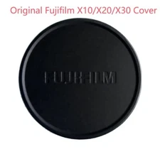 Original Fuji Fujifilm X10 X20 X30 Black Lens Front Cap Protector Cover 2025 NEW