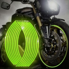 18'' Reflective Stripe Motorcycle Accessories Wheel Rim Strips Sticker Universal