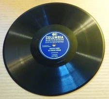 10" 78 RPM SHELLAC RECORD by MAHAYMA GANDHI "HIS SPIRITUAL MESSAGE" / NON-MUSIC
