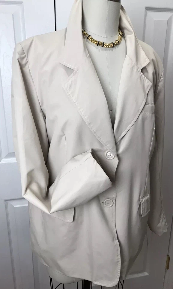 NWT TOTES WATER RESISTANT LIGHTWEIGHT RAIN JACKET/BLAZER SZ L - Image 3 of 4