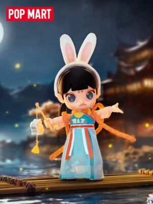POPMART MOLLY Hanfu Garden Lantern Festival Collectible Action