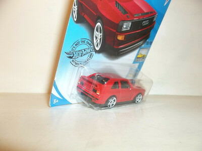 2020 HOT WHEELS 1:64 HW FACTORY FRESH 10/10 RED '84 AUDI SPORT