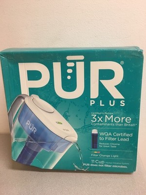 PUR 11 cups Blue Water Filtration Pitcher 4790226