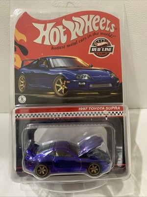 Hot Wheels 1997 Toyota Supra Blue Red Line Club RLC Exclusive 2024 - NEW
