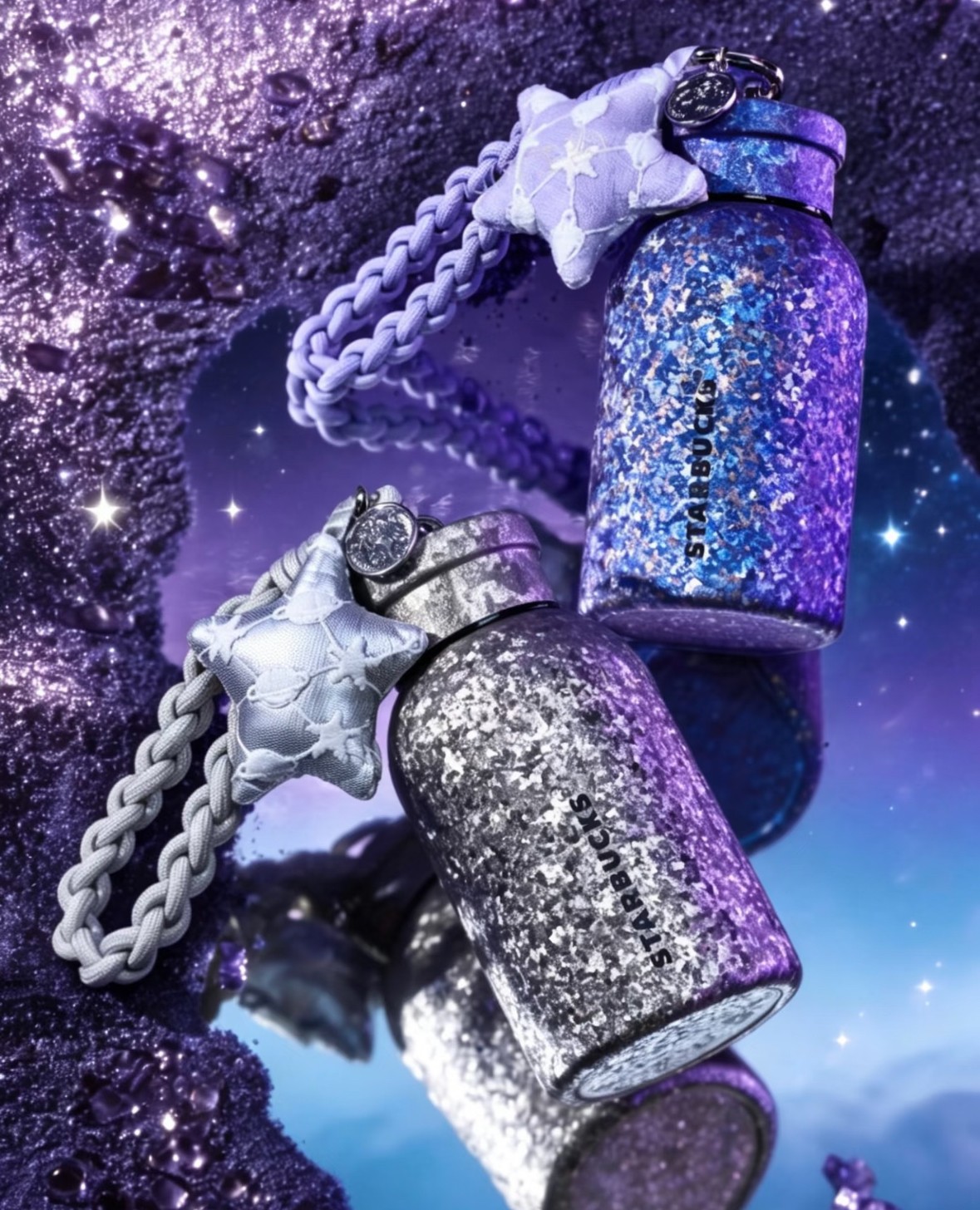 Starbucks 2026 China New Release Purple Night Galaxy 11oz 9oz