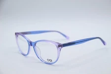 NEW OGI 9125/2325 HERITAGE PURPLE BLUE CLEAR AUTHENTIC FRAMES EYEGLASSES 50-18