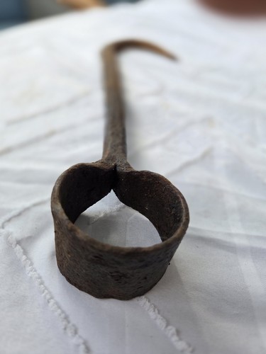 Handfordged Hay Hook Blacksmith Tool Antique Blacksmiths - Picture 4 of 9