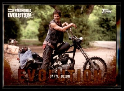 2017 Topps Walking Dead Evolution BROWN Parallel #17 Daryl Dixon