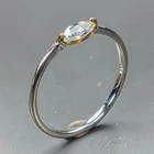 Gemstone Natural Blue Topaz Ring 925 Sterling Silver Size 7.5 /R470574