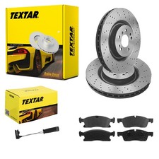 TEXTAR BREMSSCHEIBEN 350mm + BELÄGE VORNE passend für MERCEDES GLE M-KLASSE W166