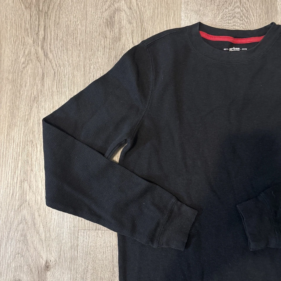 Urban Pipeline Boys The Ultimate Thermal Size XL Long Sleeve Black T- Shirt - Image 4 of 4