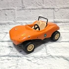 Vintage Tonka Dune Buggy 1970’s Orange Metal Car USA Toy Collectible