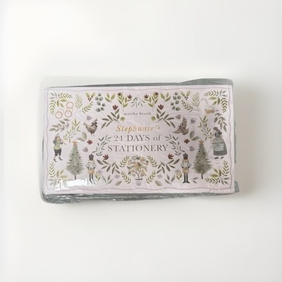 24 Day Advent Calendar 2024 Stephanie's Martha Brooks Woodland Theme Stationary