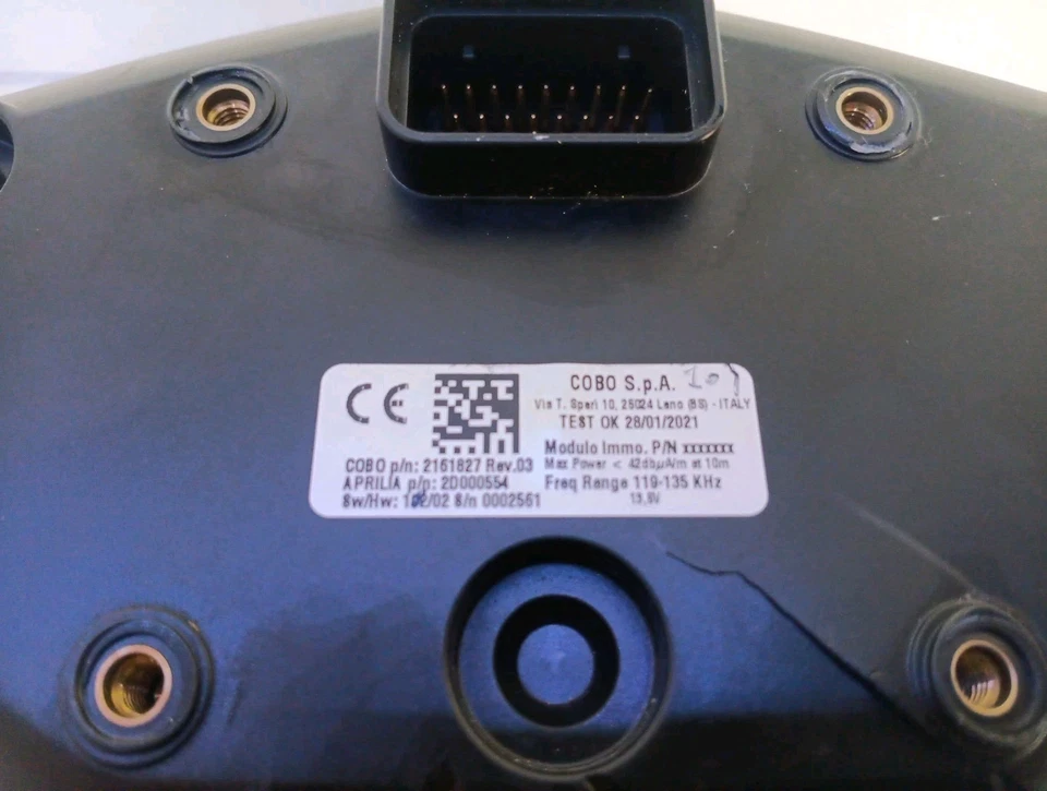 2021-2024 Aprilia RS660 Dash Instrument Tach Gauge Speedometer (READ!!!) - Image 3 of 4