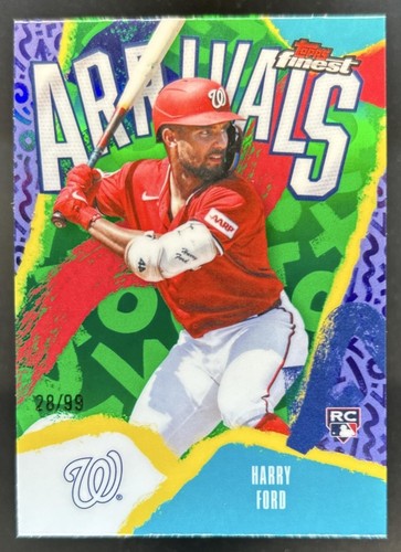 2026 Topps Finest Harry Ford Refractor (RAW)