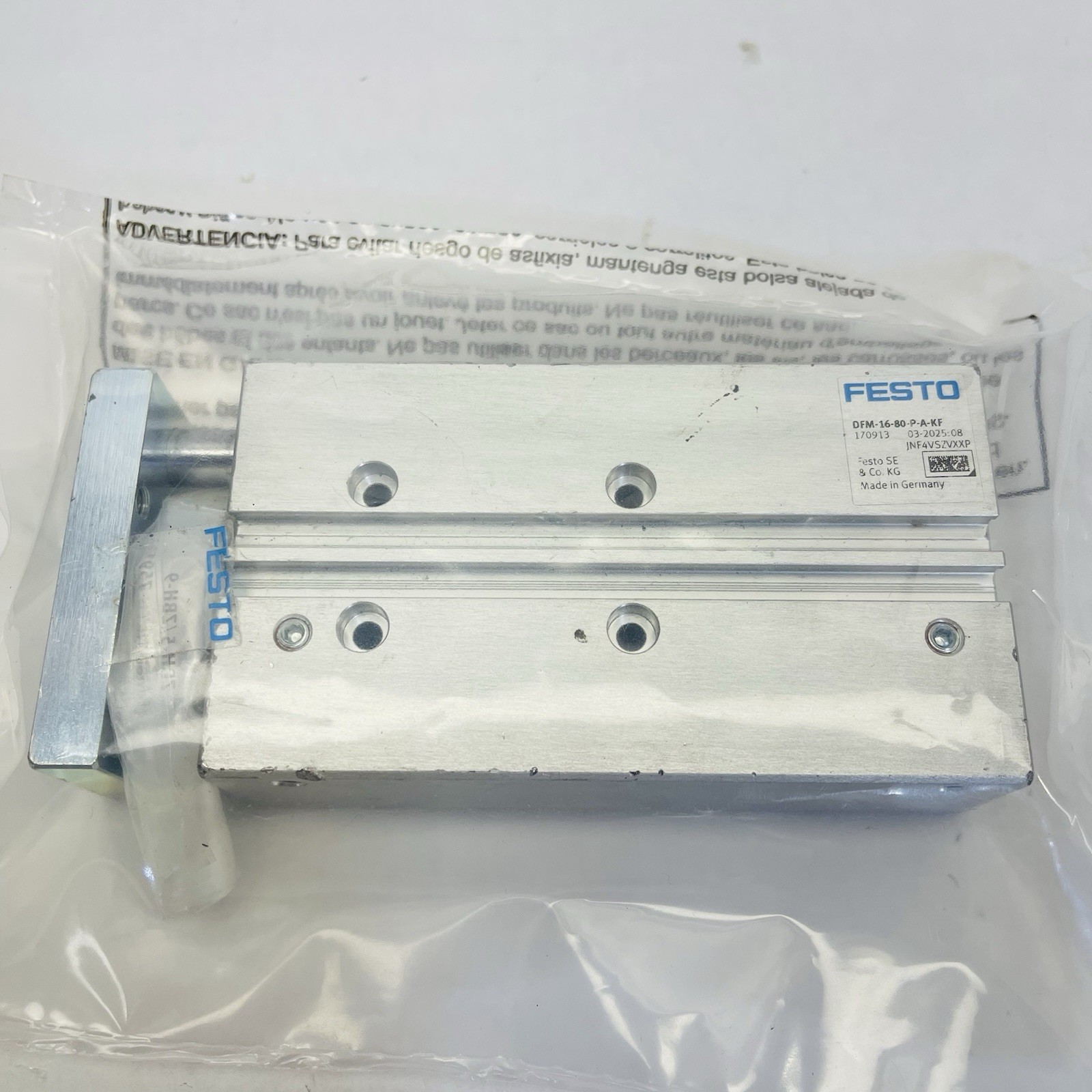 FESTO DFM-16-80-P-A-KF GUIDED ACTUATOR