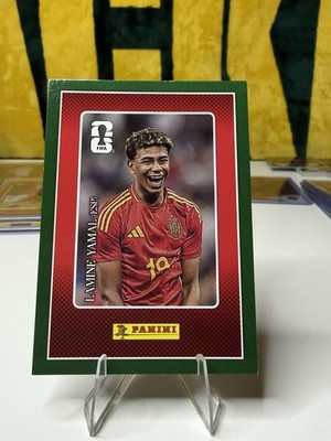 Panini FIFA World Cup 2026 Sticker Collection No.1 Lamine Yamal GREEN /199 Spain