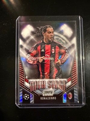 Ronaldinho 2023-24 Topps Stadium Club Chrome UCC Soccer Main Stage  