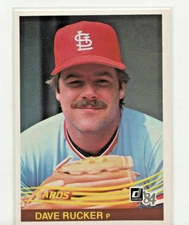 1984 Donruss MLB Baseball #260 Dave Rucker St. Louis Cardinals