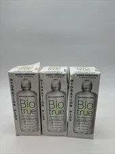 3 PACK!! Biotrue Hydration Plus Contact Lens Solution EXP :09/26
