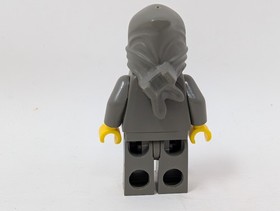 LEGO Castle Ninja Gray Minifigure - cas049 3019 6093 1187 4805 6089 6033