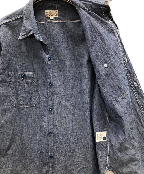 BUZZ RICKSON'S                    BLUE CHAMBRAY WORK SHIRT blue BR25995