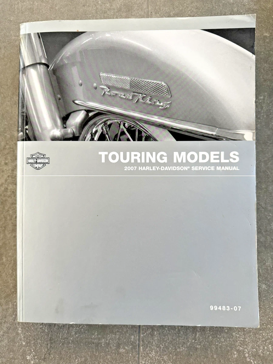 Harley-Davidson Motorcycle Manuals and Literature 2007 2007 Year