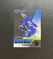 2020-21 Upper Deck Synergy Hockey #ES-14 John Tavares Exceptional Stars /99