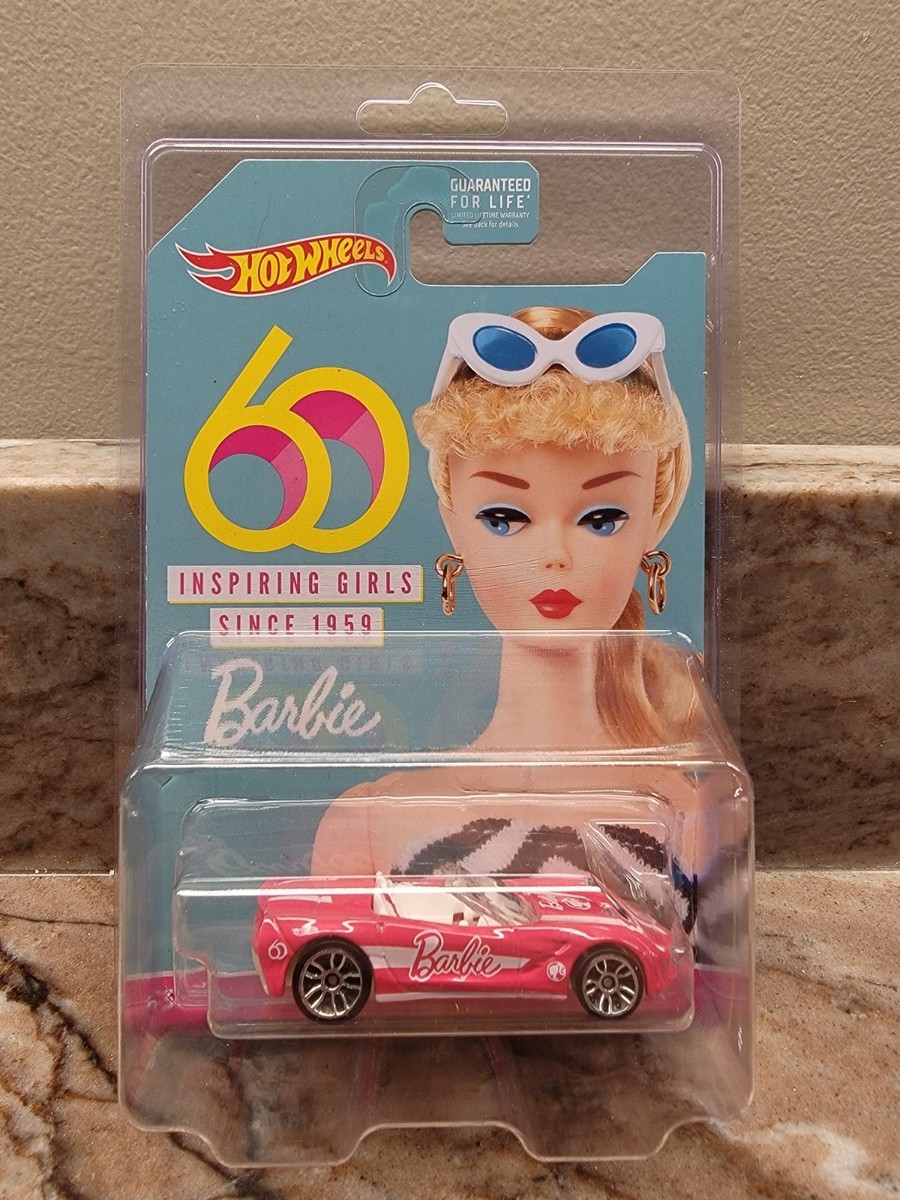 Barbie - ホットウィール Barbie 60周年 シボレー コルベットスティングレイ Barbie Hot Wheels 60th Anniversary '14 Corvette Stingray