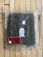 Vintage 1960s Double Face Thermal Lined Talon Zip Up Hoodie Green Large Sears