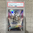 2024 Topps Chrome Bo Nix Rookie Autograph PSA 8 #FSA-BN