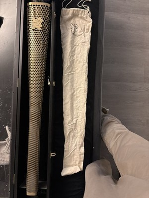 London 2012 Olympic Torch and outfit. This is the actual torch and outfit!