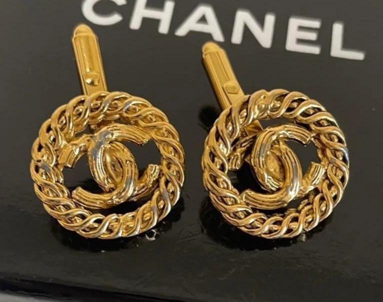 CHANEL Gold Cufflinks for Men for sale | eBay
