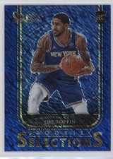 2020-21 Panini Select Rookie Selections Blue Prizm Obi Toppin #2 5z8