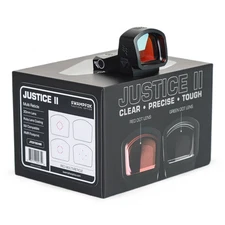 Swampfox Justice II 1x30mm 6MOA Reflex Red Dot Sight w/ Multi-Reticle For RMR