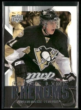 2008-09 Upper Deck MVP Evgeni Malkin First Line Phenoms #FL4 Pittsburgh Penguins