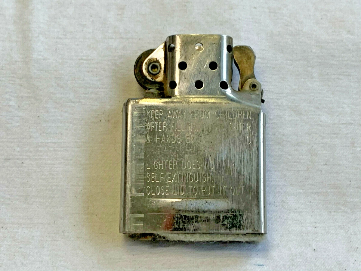 Vtg 1987 Zippo Lighter Smoking Camping Fishing Hunting Accessory *Needs Repair*