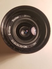 Vivitar 28mm f2.8 MC Wide Angle Camera Lens