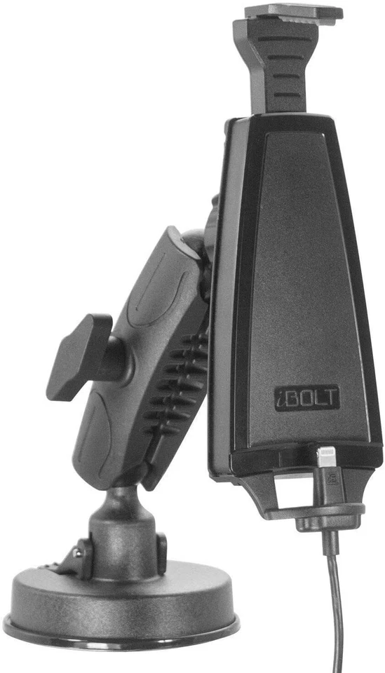 Apple MFI Certified iPro2 Bizmount Phone Holder/Mount w/Heavy Duty Suction Cup - Image 4 of 4