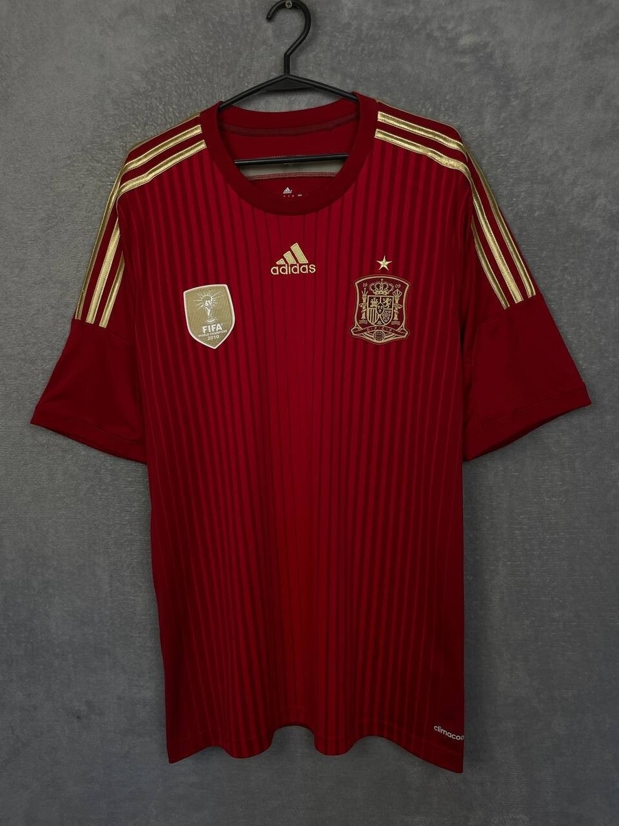 Spain Home football shirt 2014 - 2015 Adidas G85279 Camiseta Mens