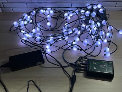 Geek My Tree Glow Balls - Holiday/Christmas/Seasonal Color Changing Lights Rare