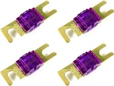 Absolute AFS150-4 4 Pack Of 150 Amp Gold AFS / Midi / Mini ANL Fuses
