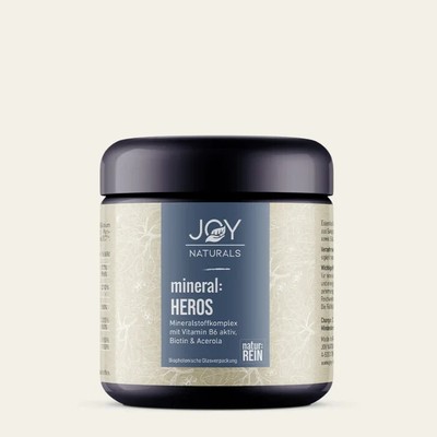 205,56   / kg | Joy Natruals mineral:HEROS 180g Glas