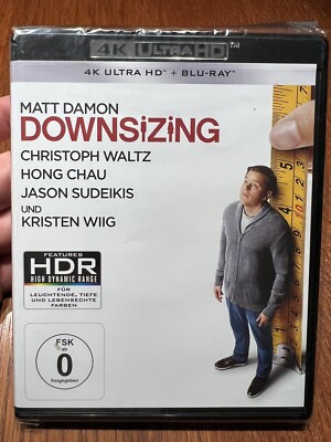 DOWNSIZING-4K UHD -  2 ULTRA HD BLU-RAY NEUWERTIG in Folie