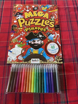 Mega Puzzles: Pirates by Not Available (Paperback, 2021)