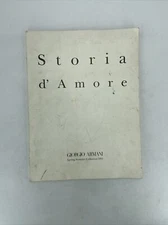 GIORGIO ARMANI Storia d' Amore 1991 Catalog from JPN Paperback